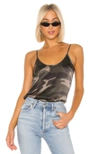 ATM ANTHONY THOMAS MELILLO Camo Silk Cami,ATMA-WS183