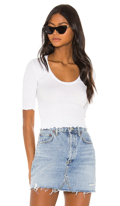 Free People Up All Night Crop Top In White