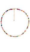 Joolz By Martha Calvo Ocean Drive Necklace In Rainbow