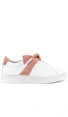 Alexandre Birman Clarita Sneaker In Pink & White