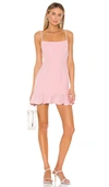 LOVERS & FRIENDS TEDDY MINI DRESS,LOVF-WD2112