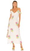 ALL THINGS MOCHI ALL THINGS MOCHI JOY DRESS IN WHITE.,ATHI-WD13