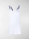 FENDI LOGO STRAP TANK TOP,FAF110A8XA14184768