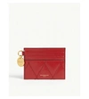 GIVENCHY QUILTED LEATHER CARD HOLDER