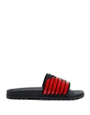 Emporio Armani Sandals In Red