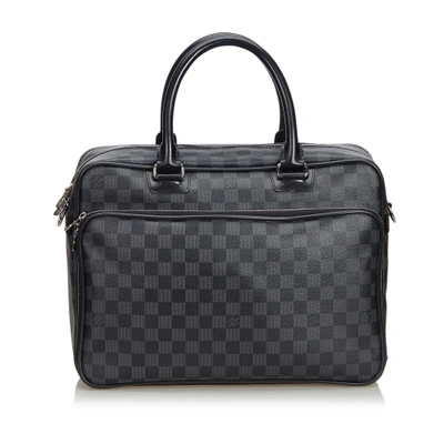 Louis Vuitton Black Damier Graphite Icare Laptop Bag