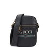 GUCCI BLACK GRAINED LEATHER CROSS-BODY BAG,3047138