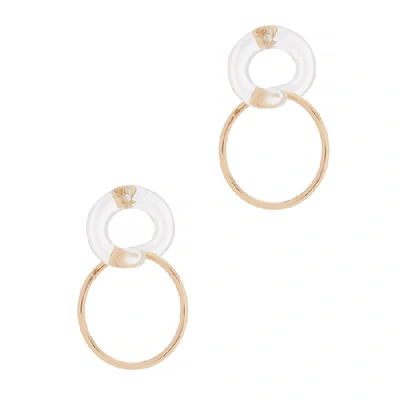 Annika Inez Glassy Torus 14kt Gold-filled Hoop Earrings