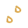 Alighieri Gold-plated The Flashback Twist Earrings