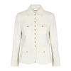 CHLOÉ Ivory stretch-twill jacket