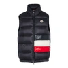 MONCLER SOVEX NAVY QUILTED SHELL GILET,3049710