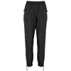 ADAM SELMAN SPORT CRYSTAL-EMBELLISHED SHELL SWEATPANTS