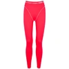 ADAM SELMAN SPORT Coral stretch-jersey leggings