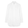 Filippa K Indra White Cotton And Silk-blend Shirt
