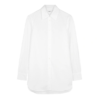 Filippa K Indra White Cotton And Silk-blend Shirt
