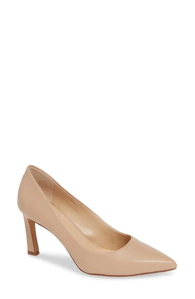 Vince Camuto Retsie Pointed Toe Pump In Soft Mauve