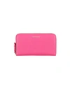 Emporio Armani Wallet In Fuchsia