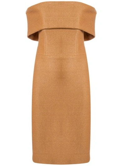 Manning Cartell 'bardot' Kleid In Brown