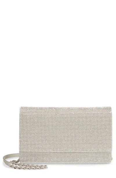 Judith Leiber Fizzoni Full-beaded Clutch Bag In Rhine