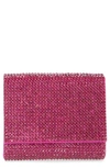 JUDITH LEIBER COUTURE FIZZY BEADED CLUTCH,H226000
