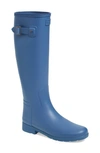 Hunter Original Refined Waterproof Rain Boot In Octave