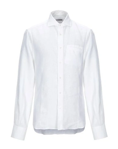 Ermanno Scervino Linen Shirt In White
