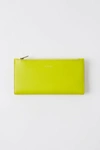 Acne Studios Bifold Continental Wallet Lime Green
