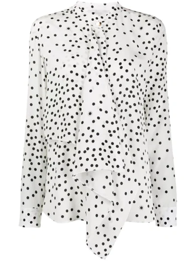 Stella Mccartney Polka Dot Print Shirt - 白色 In 9500 White