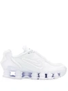 NIKE NIKE COMME DES GARÇONS X NIKE SHOX SNEAKERS - WHITE