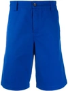 Kenzo Blue Fleece Sport 'little X' Shorts