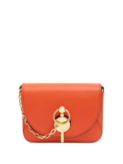 Jw Anderson Nano Keyts Bag In Orange