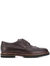 TOD'S TOD'S CLASSIC BROGUES - 棕色