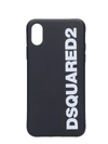 DSQUARED2 IPHONE / IPAD CASE IN BLACK PVC,10998183