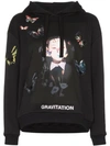 VALENTINO X IZUMI MIYAZAKI GRAVITATION BUTTERFLY PRINT HOODIE