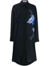 GIVENCHY GIVENCHY MIDI SHIRT DRESS - BLUE