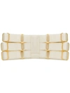 BORDELLE RENEE MULTI BUCKLE STRAP CUFF