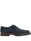 TOD'S TOD'S LACE-UP OXFORD SHOES - 蓝色