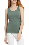 Nic + Zoe Perfect Tank In Urban Green