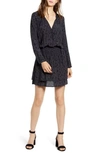 Rails Jasmine Long Sleeve Dress In Ash Cheetah