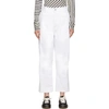 LOEWE LOEWE WHITE FISHERMAN JEANS