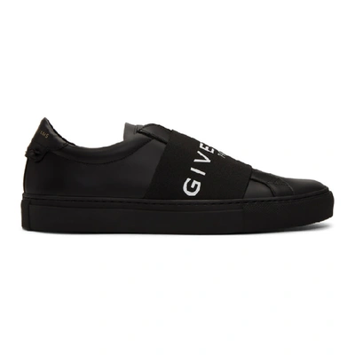 Givenchy Low-top Trainers Urban Street Calfskin Logo Black