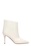 ALEXANDRE VAUTHIER HIGH HEELS ANKLE BOOTS IN BEIGE LEATHER,10998339