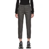 BURBERRY BURBERRY GREY WILUNA TAILORED TROUSERS