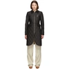 BURBERRY BURBERRY BLACK QUILTED ONGAR EQUESTRIAN JACKET