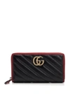 GUCCI GUCCI GG MARMONT ZIP AROUND WALLET