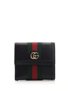 GUCCI Gucci Ophidia French Flap Wallet