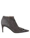 Sergio Rossi Ankle Boot In Grey