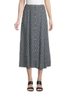 MAX STUDIO Printed Midi Skirt