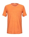 Massimo Alba T-shirt In Orange