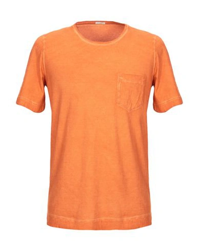 Massimo Alba T-shirt In Orange